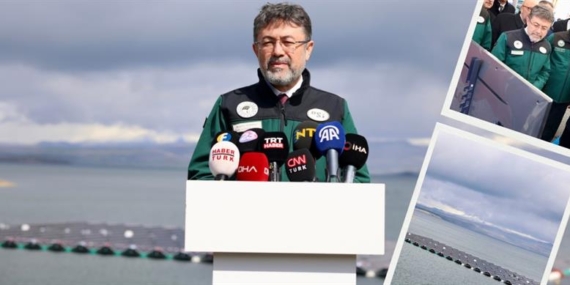 Bakan Yumaklı, Elazığ’da Kurulan Türkiye’nin İlk Yüzer Güneş Enerjisi Santralini İnceledi