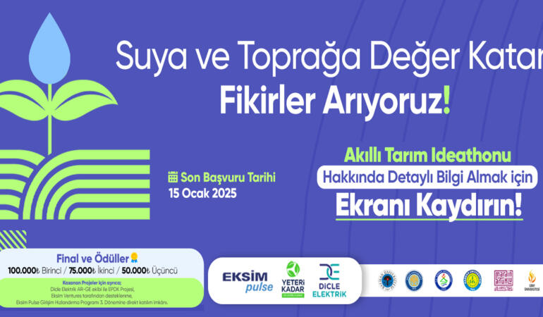 Gençler Tarımın Geleceğini Şekillendirecek: ‘Eksim Pulse Akıllı Tarım Ideathonu’ Başladı!