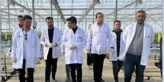 Tuzlukçu Kaymakamı ve İlçe Tarım Müdürü, Agrotermal’in Jeotermal Isıtmalı Serasını Ziyaret Etti