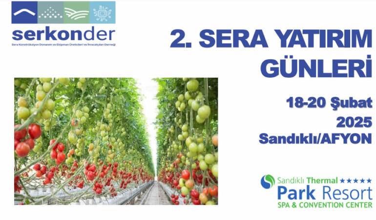 SERKONDER, 2. Sera Yatırım Günleri İçin Geri Sayımda!