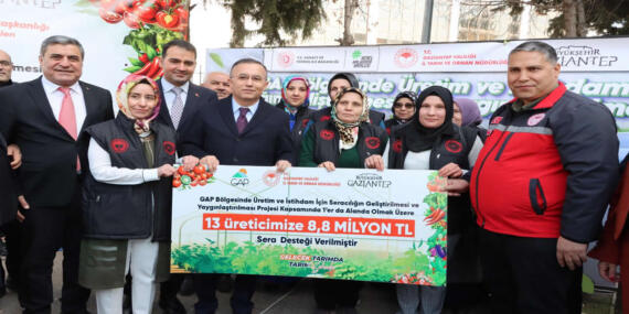Gaziantep’te Modern Tarım Yükseliyor, Üretimde Verim Artıyor