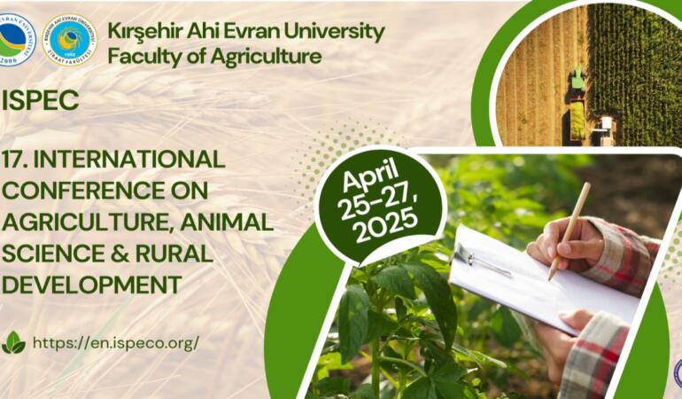 ISPEC 2025 Konferansı Kırşehir’de Gerçekleşecek