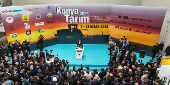 Türkiye’nin En Büyüğü Konya Tarım Fuarı  Görkemli Bir Açılış Töreniyle Kapılarını Açtı