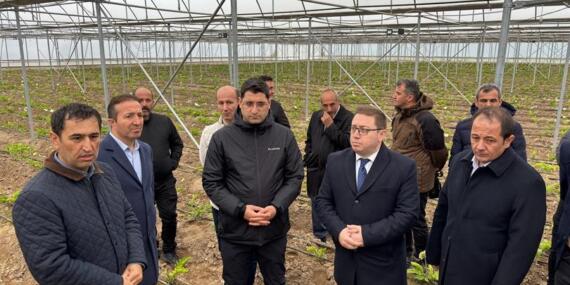 Erzincan Toplu Sera Bölgesi için Erbaa’da Teknik İnceleme