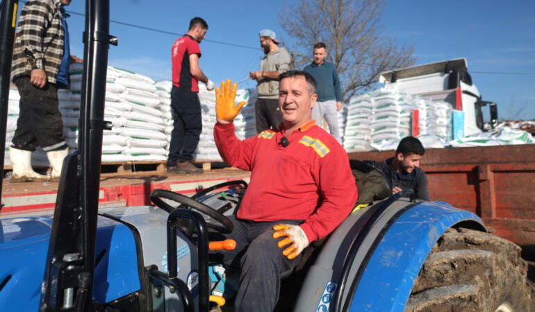 Kocaeli Büyükşehir Belediyesin’den Tarıma Destek