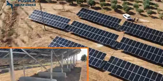 Harran Ovası’nda Güneşten Gücünü Alan Tarımsal Sulama GES Sistemi
