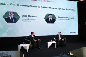Tarım ve Gıda Zirvesi Açıl Sezen İbrahim Yumaklı