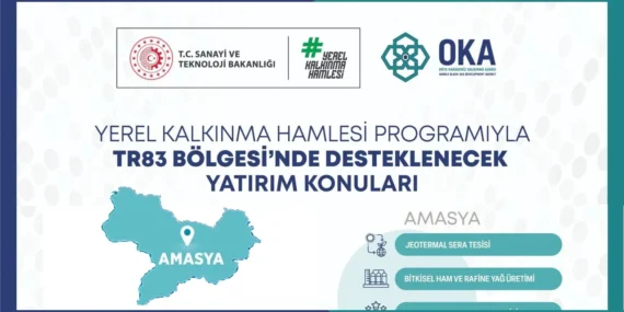 Amasya’da Jeotermal Sera Yatırımlarına Teşvik Desteği