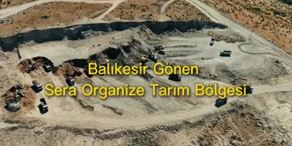 Gönen Sera Organize Tarım Bölgesi’nde Altyapı Seferberliği Devam Ediyor