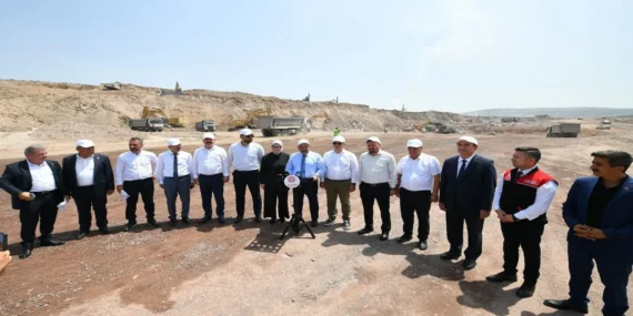 Gönen TDİOSB’de Altyapı Çalışmaları Tüm Hızıyla Sürüyor