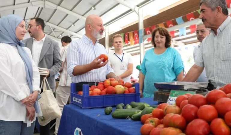 Kayseri %100 Ekolojik Pazar Kapılarını Yeniden Açtı