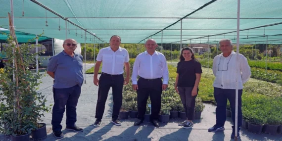 Karagül Süs Bitkileri’ne YTSO ve SÜSBİR’den Ziyaret