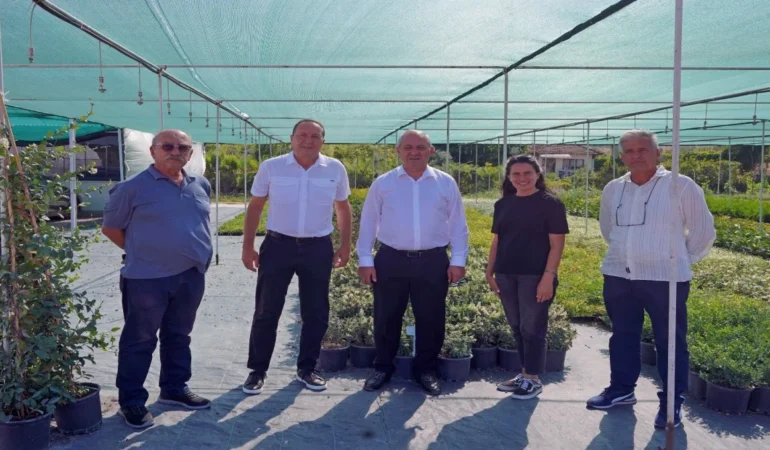 Karagül Süs Bitkileri’ne YTSO ve SÜSBİR’den Ziyaret