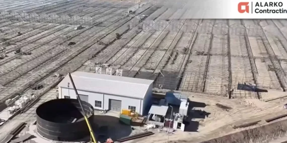 Alarko Tarım, Kazakistan Çimkent’te Dev Sera Projesinde İlerliyor
