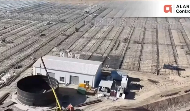 Alarko Tarım, Kazakistan Çimkent’te Dev Sera Projesinde İlerliyor