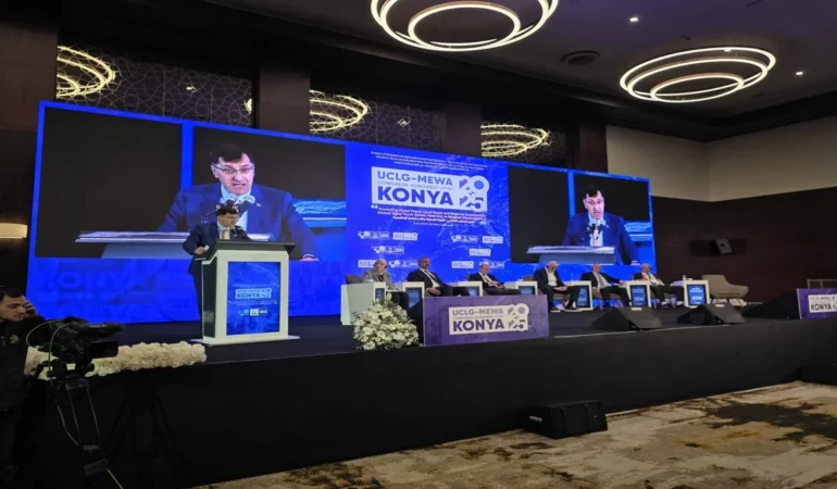 UCLG-MEWA 2025 Kongresi’nde Kütahya’nın Tarımsal Sürdürülebilirlik Stratejileri Anlatıldı