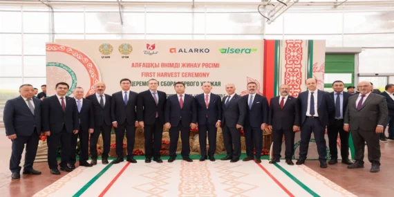 Alarko Tarım’dan Kazakistan’a Dev Yatırım: 40 Hektarlık Modern Sera Açıldı
