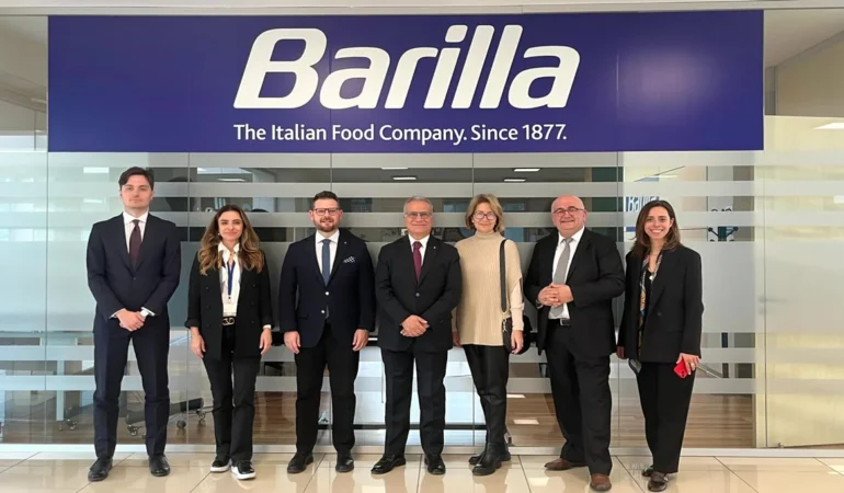 İtalya Büyükelçisi Giorgio Marrapodi, Barilla Bolu Fabrikası’nı Ziyaret Etti