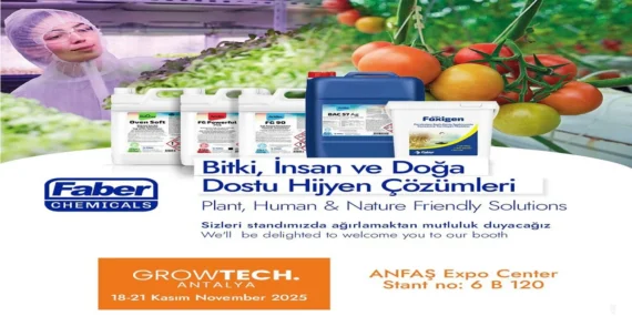 Growtech Antalya 2025’te Topraksız Tarım Hijyeninde Yeni Dönem