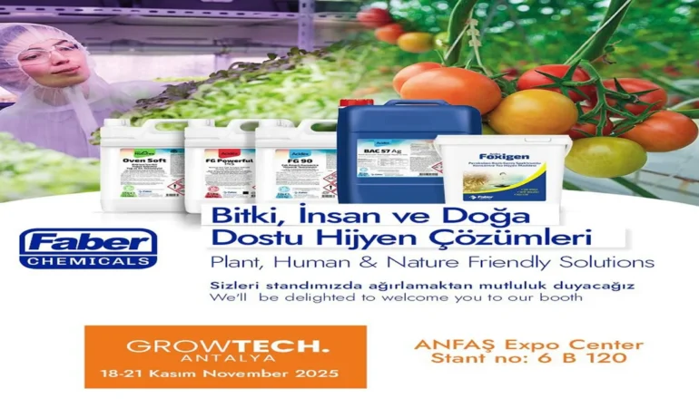 Growtech Antalya 2025’te Topraksız Tarım Hijyeninde Yeni Dönem