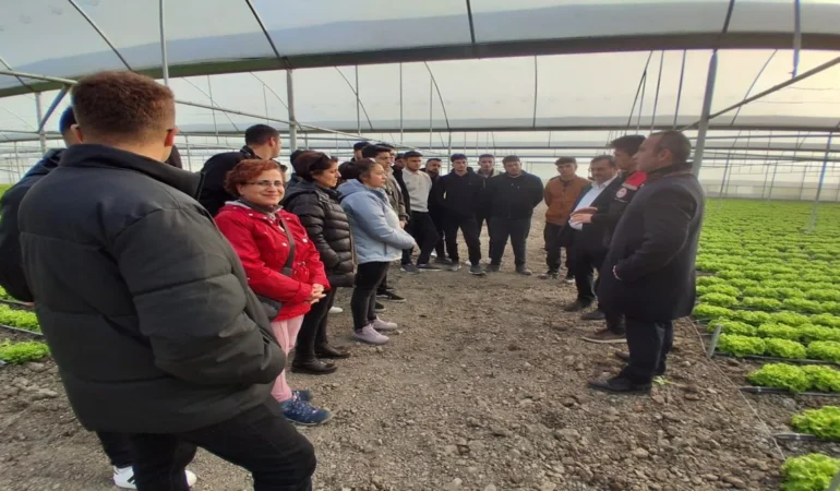 Çorum’da Tarımsal Sera İşletmelerine Teknik İnceleme Ziyareti Gerçekleştirdi