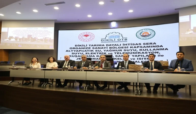 Dikili Jeotermal Isıtmalı Sera OSB’de İhale Süreci Tamamlandı