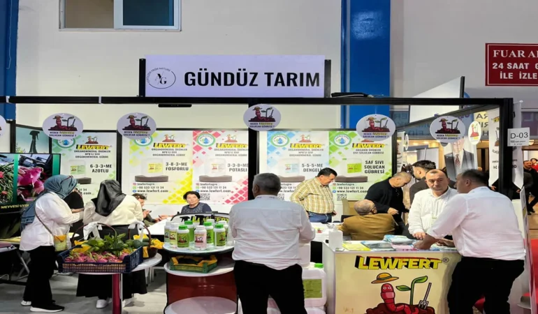 Mersin Tarım Fuarı Başladı: Gündüz Tarım Lewfert Standında Ziyaretçilerini Ağırlıyor