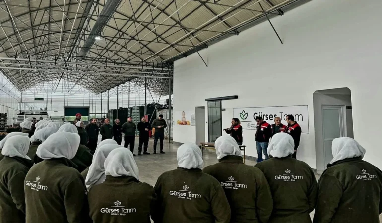 Gürses Tarım’a Hijyen ve Zirai İlaç Eğitimi