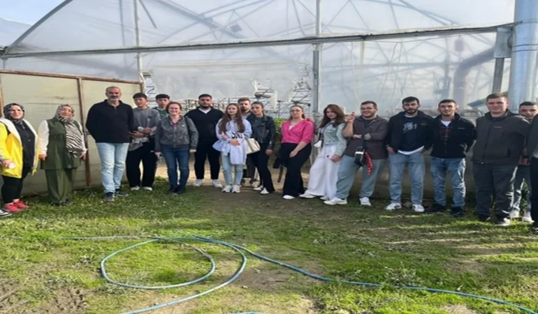 Seben İzzet Baysal MYO Öğrencilerinden Özşahin Tarım’a Teknik Gezi