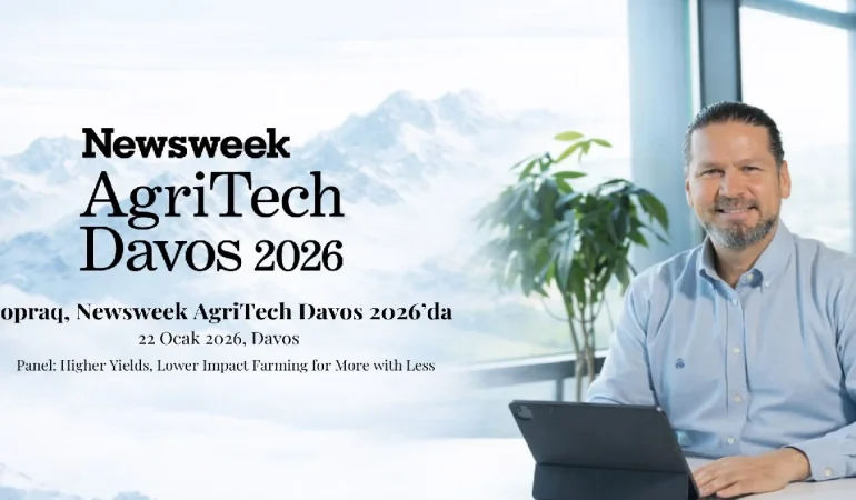 Topraq, Newsweek Davos 2026 AgriTech Panelinde Yer Alacak