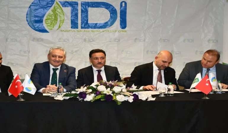 Kayseri Jeotermal Kaynaklı Sera OTB Projesinde Sözleşme İmzalandı