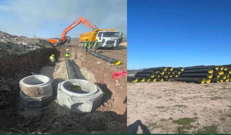 Dikili Jeotermal Isıtmalı Organize Tarım Bölgesi’nde Saha Çalışmaları Başladı