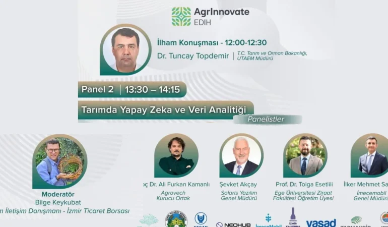 Tarımda Yapay Zekâ Ve Veri Analitiği Paneli Agroexpo 2026’da Düzenleniyor