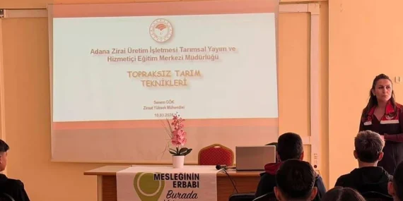 Tarım Lisesi Öğrencileri Topraksız Tarım Teknolojileriyle Tanıştı