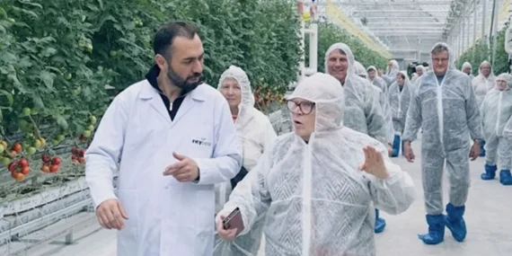 İsviçre Tarım Heyeti, Reysera da İncelemelerde Bulundu