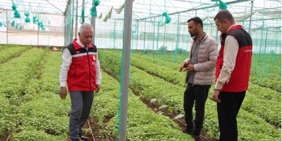 Şanlıurfa da Üreticiye Saha Desteği: Mehmet Salih Söğüt’ten Haliliye Ziyareti