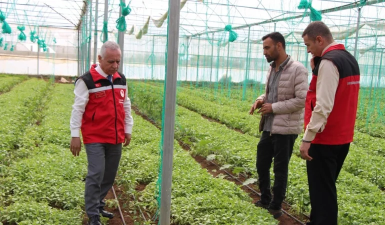 Şanlıurfa da Üreticiye Saha Desteği: Mehmet Salih Söğüt’ten Haliliye Ziyareti