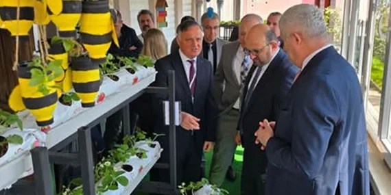 Samsun’da Erasmus Projesi Dikey Sera Uygulamasıyla Final Yaptı