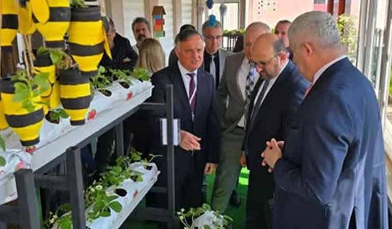 Samsun’da Erasmus Projesi Dikey Sera Uygulamasıyla Final Yaptı