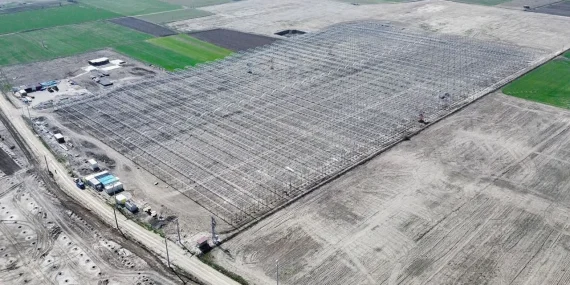 Çobanlar’da Jeotermal Topraksız Tarım Sera Yatırımı Başladı