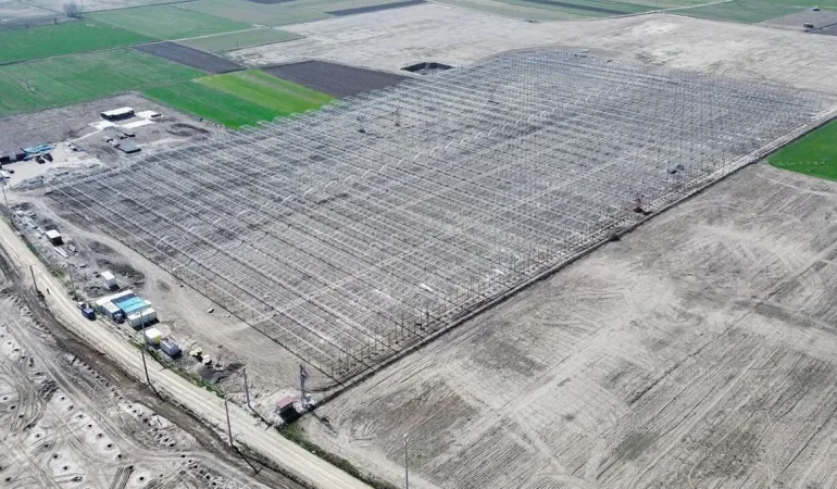 Çobanlar’da Jeotermal Topraksız Tarım Sera Yatırımı Başladı