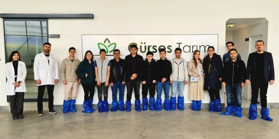 Hikmet Projesi ile Gençler Modern Seracılığı Yerinde Öğrendi