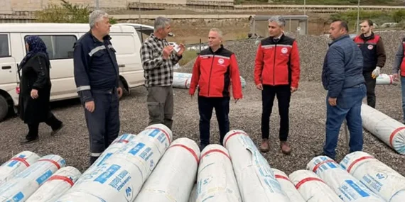 Karabük’te Alternatif Üretim Projesi ile 66 Ton Sera Örtüsü Dağıtıldı