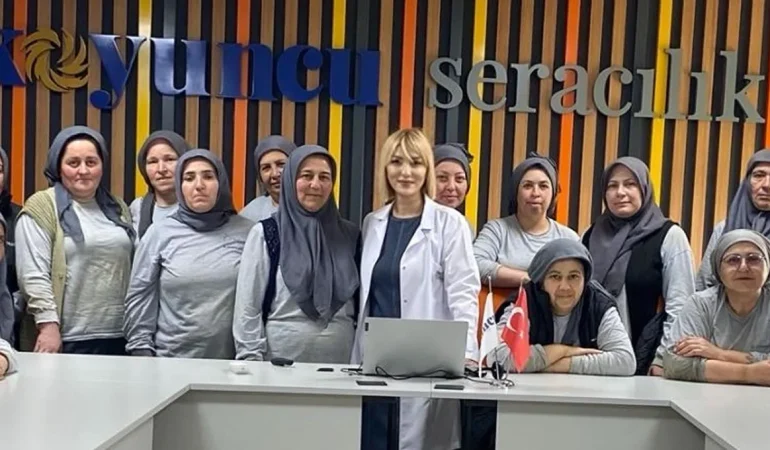 Koyuncu Seracılık’ta Hasat Hijyeni Eğitimi Düzenlendi