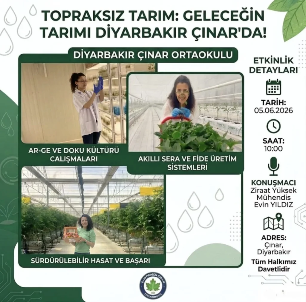 diyarbakır cinar ortaokulu evin yıldız etkinlik duyuru