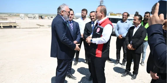 Kayseri Jeotermal Sera OTB’de Çalışmalar Yerinde İncelendi