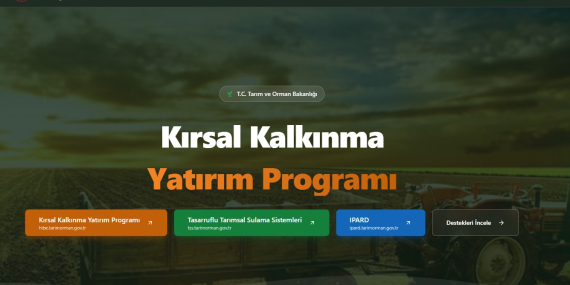 Kırsal Kalkınma Yatırım Programı Hibe Başvuru Tarihi Uzatıldı